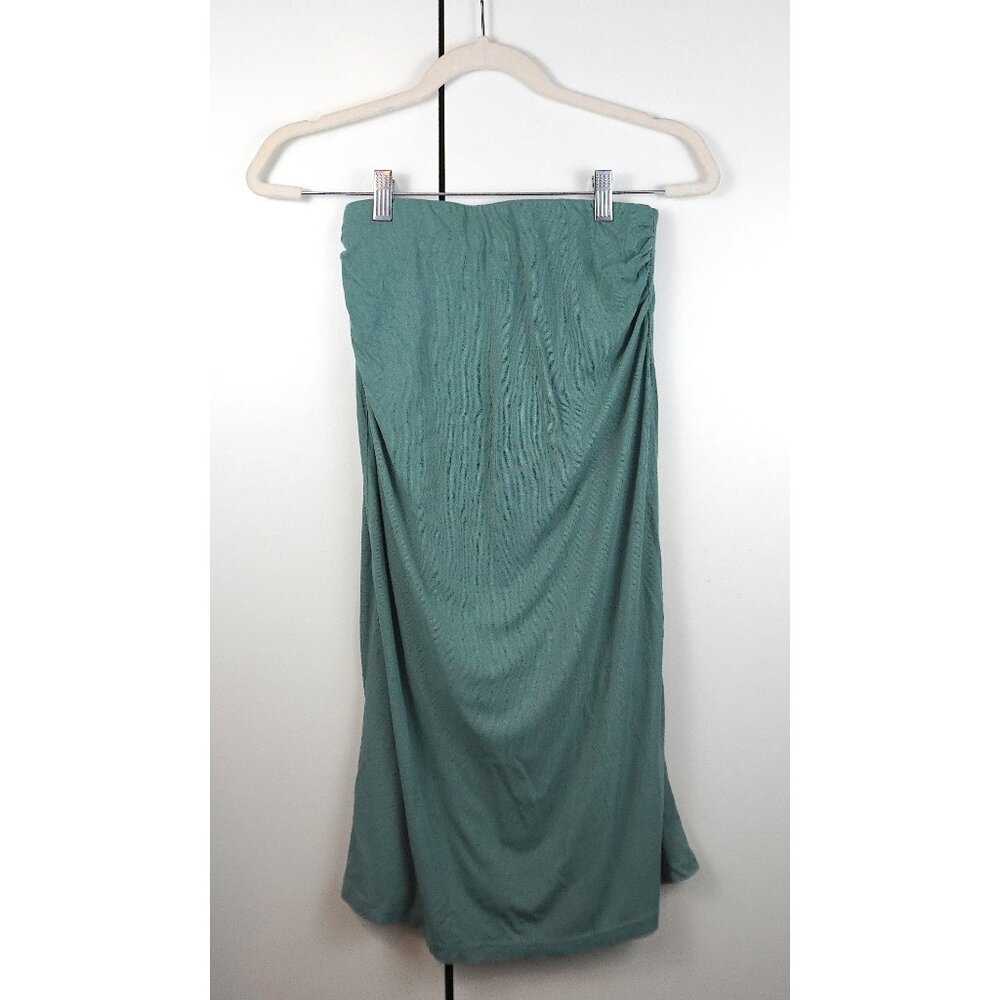 OGL Mint Green Square-Neck Sleeveless Midi Dress - Picture 7 of 8